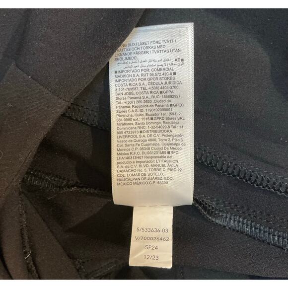 Athleta Endless High Rise Pull-On Pants SZ 12T Black Athleisure Travel Easy Fit - Picture 7 of 8